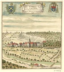 Zeichnung zugeschrieben an Louis Boudan